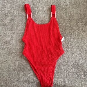Aerie Bold Red Swimwear